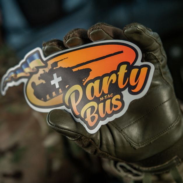 M-Tac наклейка Party Bus Large Yellow/Orange