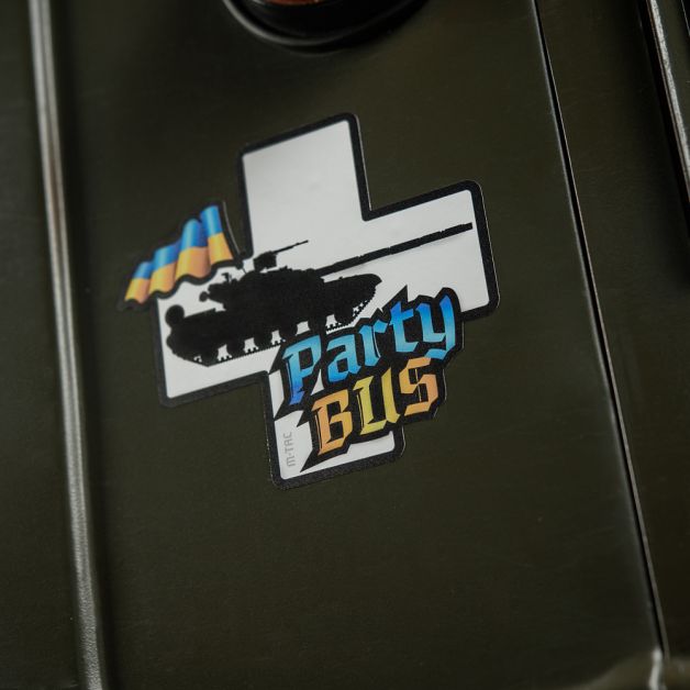 M-Tac наклейка Party Bus Small Yellow/Blue