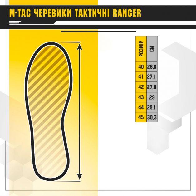 M-Tac ботинки тактические Ranger Olive