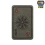 M-Tac нашивка карта Шолом Жаху (вишивка) Ranger Green