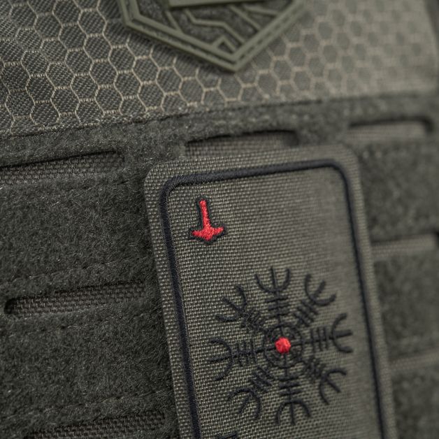 M-Tac нашивка карта Шолом Жаху (вишивка) Ranger Green