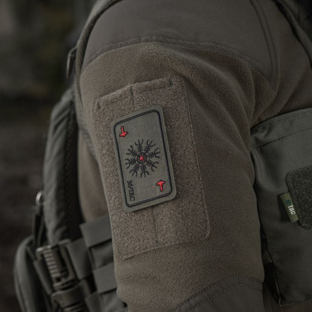 M-Tac нашивка карта Шолом Жаху (вишивка) Ranger Green