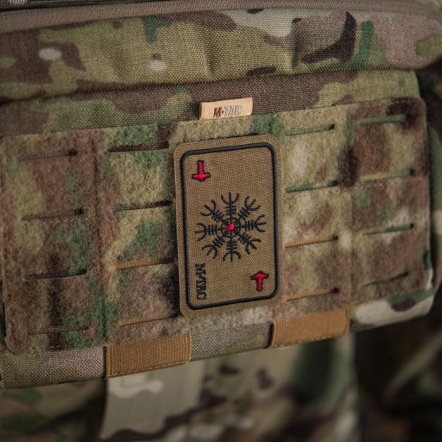 M-Tac нашивка карта Шолом Жаху (вишивка) Coyote