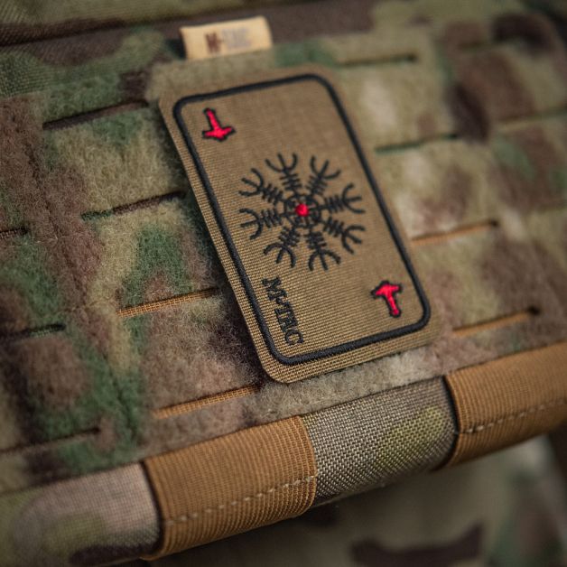 M-Tac нашивка карта Шолом Жаху (вишивка) Coyote