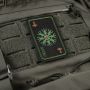 M-Tac нашивка карта Шлем Ужаса (вишивка) Black/Olive