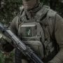 M-Tac нашивка Face of war (вишивка) Black/Olive