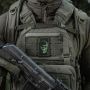 M-Tac нашивка Face of war (вишивка) Black/Olive