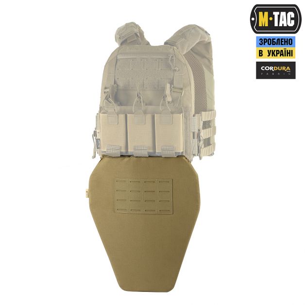 M-Tac фартух протиуламковий з балістичним пакетом 1А Laser Cut XL Coyote