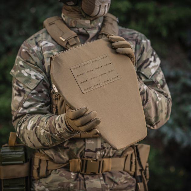 M-Tac фартух протиуламковий з балістичним пакетом 1А Laser Cut XL Coyote