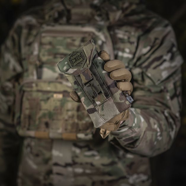 M-Tac подсумок для смартфона Elite Large Hex Multicam/Ranger Green