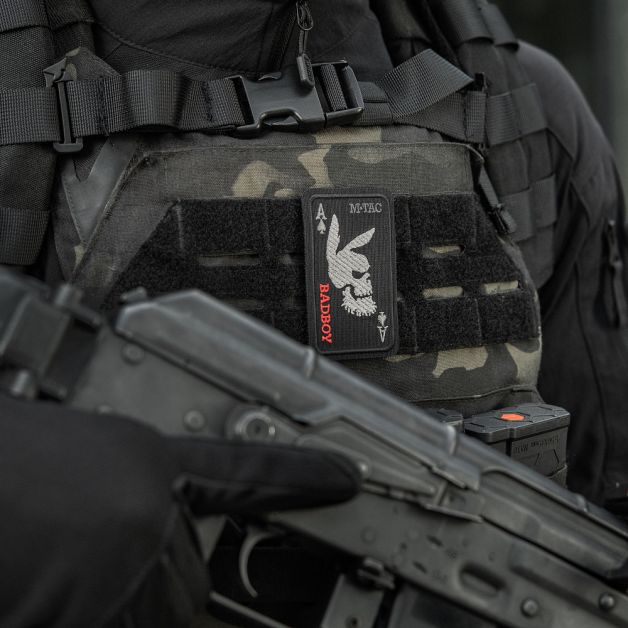 M-Tac нашивка Bad Boy (вишивка) Black