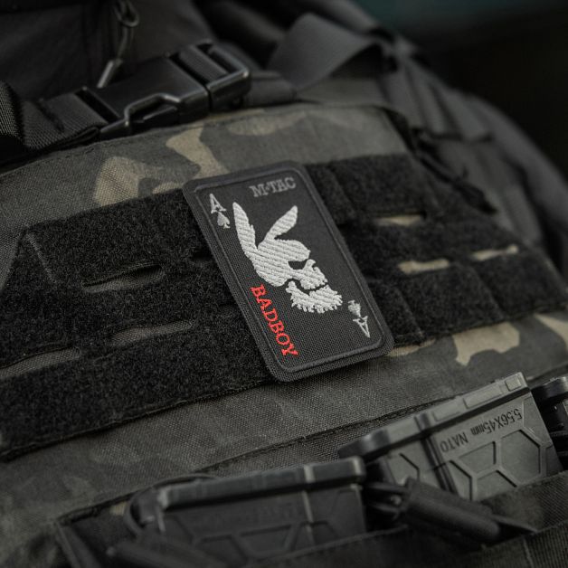 M-Tac нашивка Bad Boy (вишивка) Black