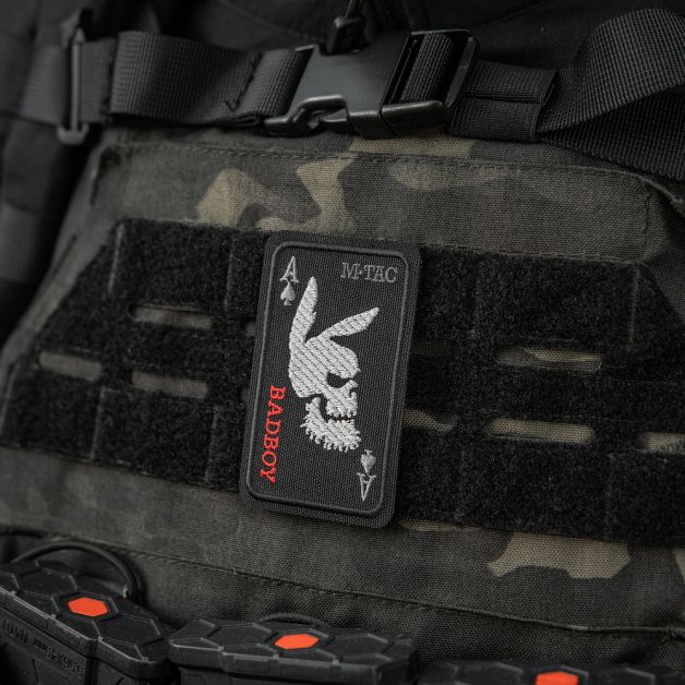 M-Tac нашивка Bad Boy (вишивка) Black