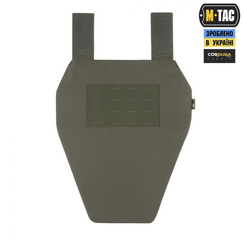M-Tac фартук противоосколочный с баллистическим пакетом 1А Laser Cut XL Ranger Green