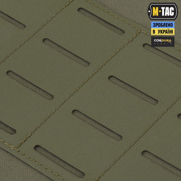M-Tac фартук противоосколочный с баллистическим пакетом 1А Laser Cut XL Ranger Green