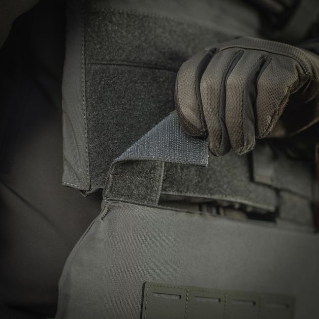 M-Tac фартук противоосколочный с баллистическим пакетом 1А Laser Cut XL Ranger Green