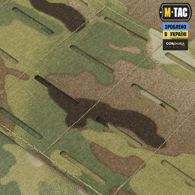 M-Tac фартук противоосколочный с баллистическим пакетом 1А Laser Cut XL Multicam