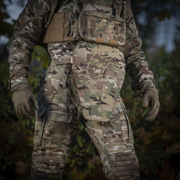 M-Tac фартук противоосколочный с баллистическим пакетом 1А Laser Cut XL Multicam