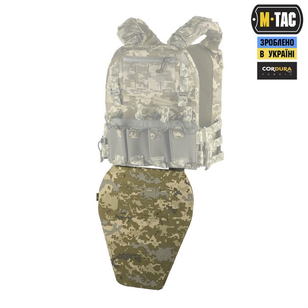 M-Tac фартук противоосколочный с баллистическим пакетом 1А Laser Cut XL MM14