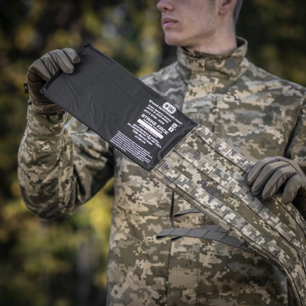 M-Tac камербанд с баллистическими пакетами 1А для Cuirass QRS MM14