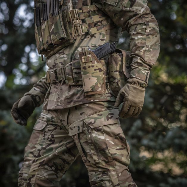 M-Tac кобура универсальная Elite Left Multicam
