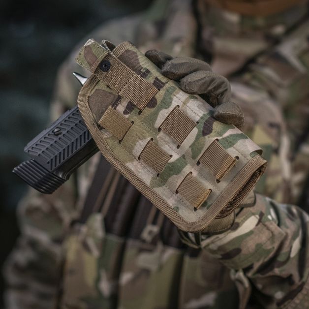 M-Tac кобура универсальная Elite Left Multicam