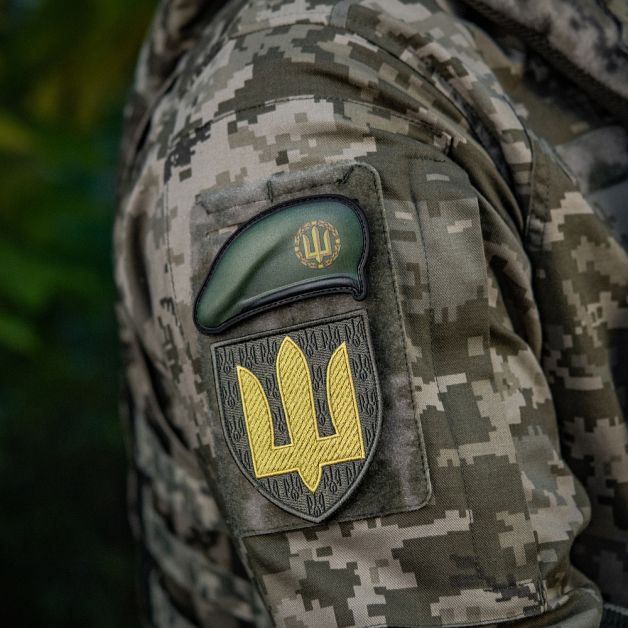 M-Tac нашивка берет (загальний Сухопутних військ ЗСУ)