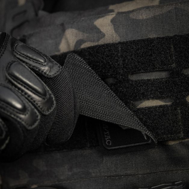 M-Tac нашивка Face of war (вишивка) Black