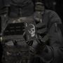 M-Tac нашивка Face of war (вишивка) Black