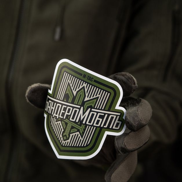 M-Tac наклейка Бандеромобіль Small Ranger Green