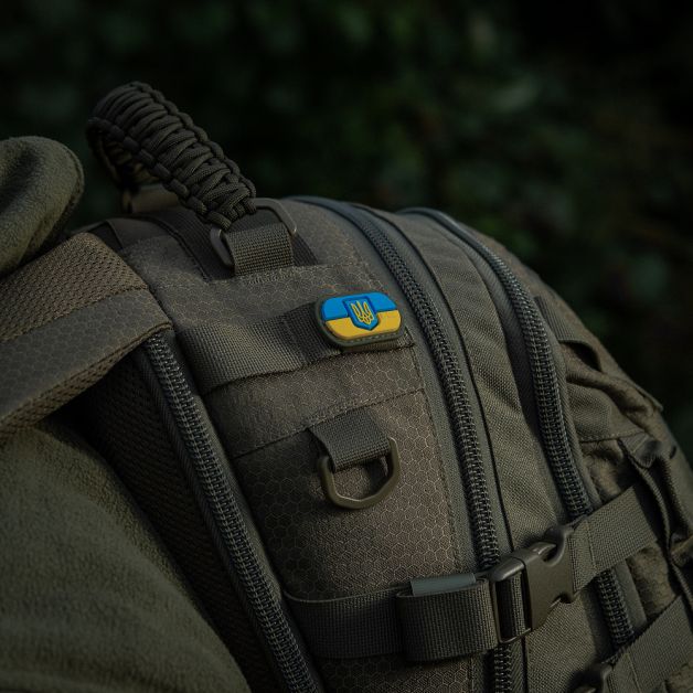 M-Tac MOLLE Patch Прапор України з гербом PVC Full Color/Ranger Green