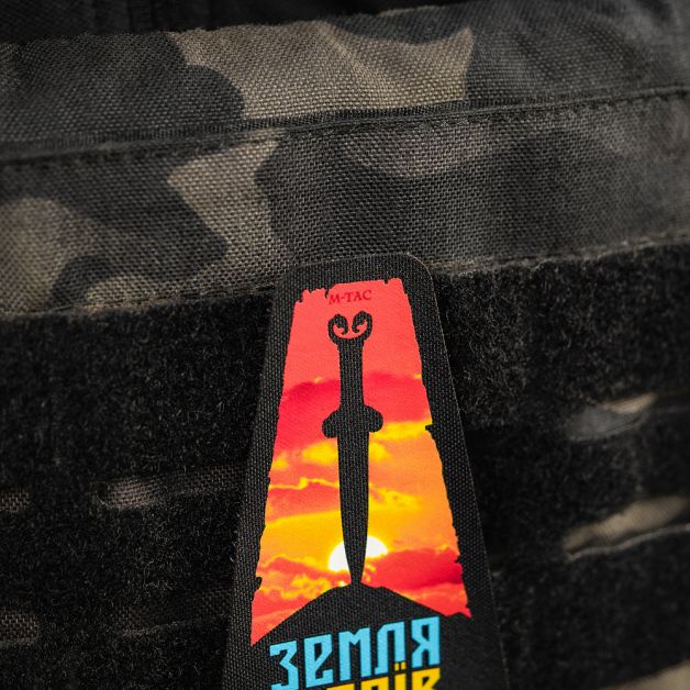 M-Tac нашивка Скіфія-Земля героїв Black