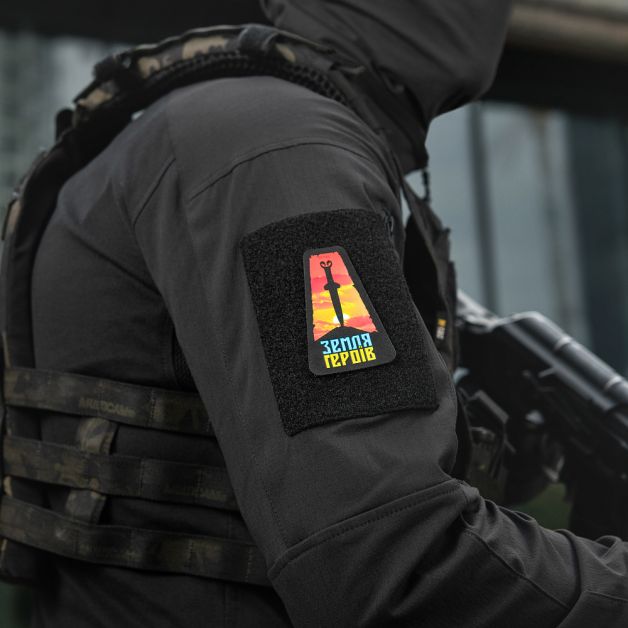 M-Tac нашивка Скіфія-Земля героїв Black