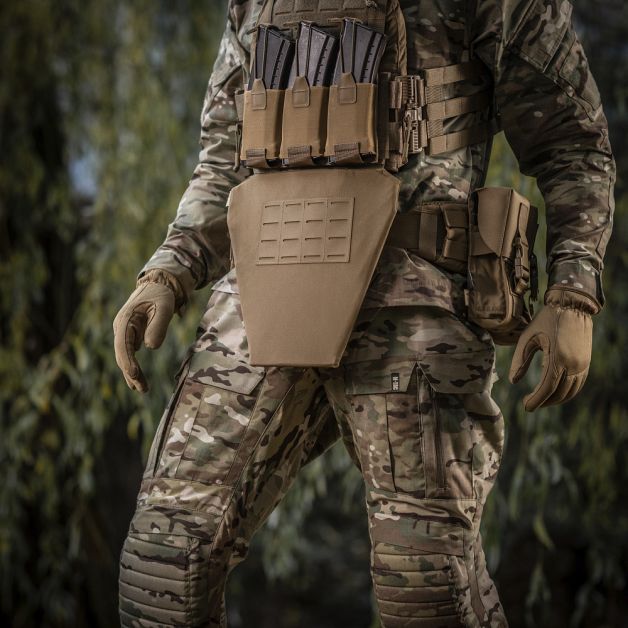 M-Tac фартух протиуламковий з балістичним пакетом 1А Laser Cut Coyote