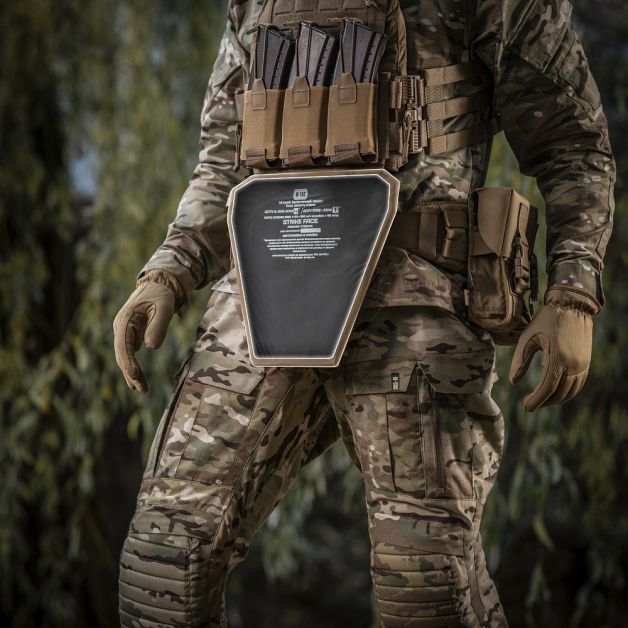 M-Tac фартух протиуламковий з балістичним пакетом 1А Laser Cut Coyote