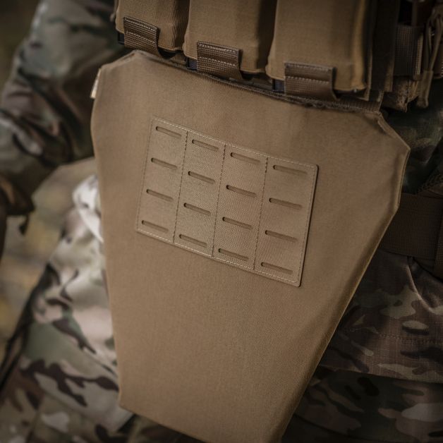 M-Tac фартух протиуламковий з балістичним пакетом 1А Laser Cut Coyote