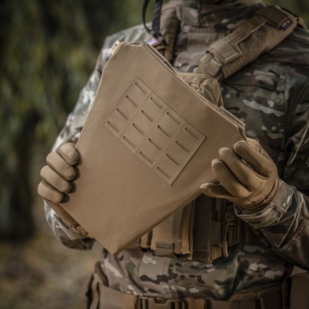 M-Tac фартух протиуламковий з балістичним пакетом 1А Laser Cut Coyote