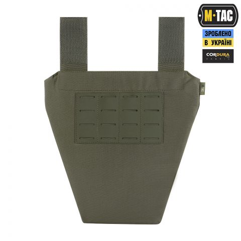 M-Tac фартук противоосколочный с баллистическим пакетом 1А Laser Cut Ranger Green