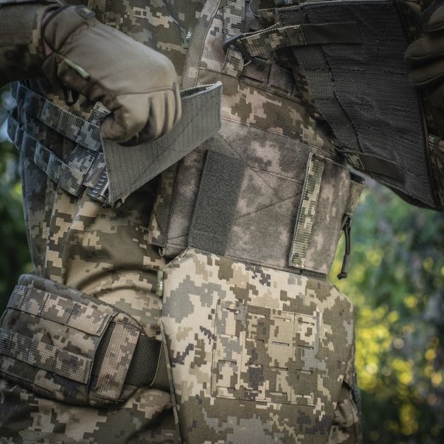 M-Tac фартук противоосколочный с баллистическим пакетом 1А Laser Cut MM14