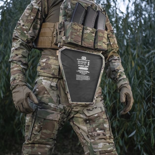 M-Tac фартук противоосколочный с баллистическим пакетом 1А Laser Cut Multicam
