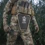M-Tac фартук противоосколочный с баллистическим пакетом 1А Laser Cut Multicam