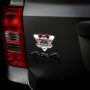 M-Tac наклейка Бандеромобіль Street Racer світловідбиваюча Small Black