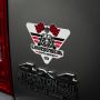 M-Tac наклейка Бандеромобіль Street Racer світловідбиваюча Small Black