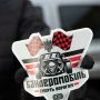 M-Tac наклейка Бандеромобіль Street Racer світловідбиваюча Large Black