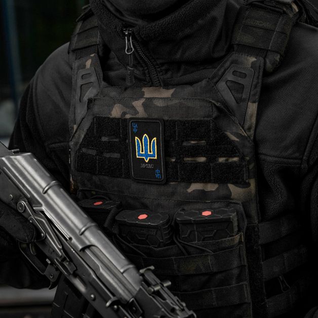 M-Tac нашивка Козирна карта (вишивка) Black
