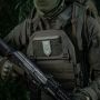 M-Tac нашивка Тризуб на вишиванці PVC Olive