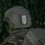 M-Tac нашивка Тризуб на вишиванці PVC Olive