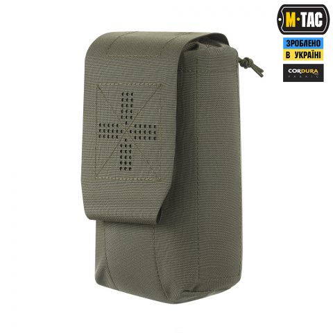 M-Tac подсумок медицинский вертикальный Small Elite Ranger Green