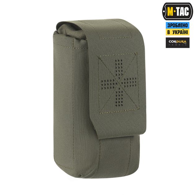 M-Tac подсумок медицинский вертикальный Small Elite Ranger Green