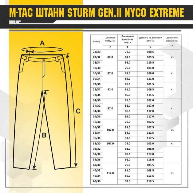 M-Tac брюки Sturm Gen.II NYCO Extreme Multicam